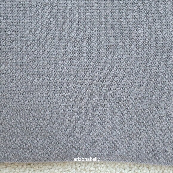 Cashmere Basketweave Textured Knit Scarf Tan Taupe Brown Doliearo Dolieato Love - Picture 6 of 12